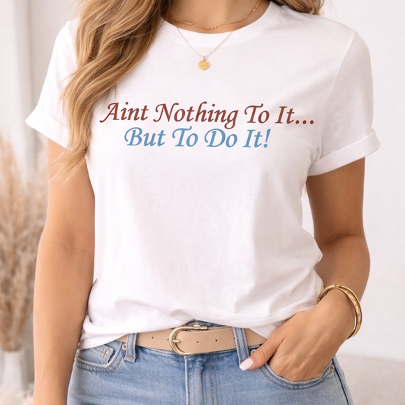 Tops - White Graphic Tee